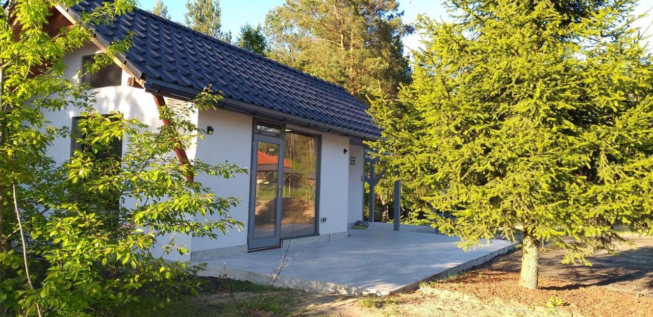 Mazury Domek Caloroczny Pelnik Gm Ostroda Jezioro Las Exteriör bild