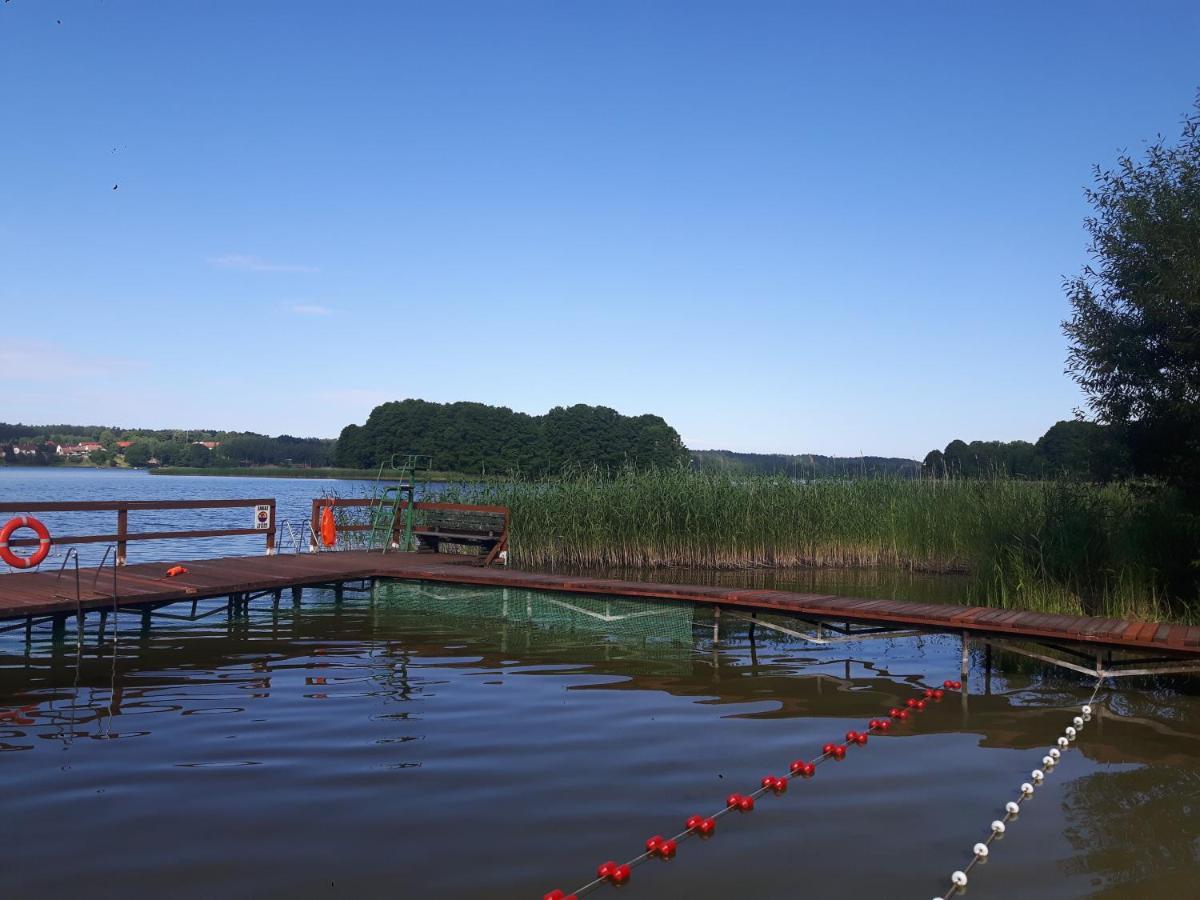 Mazury Domek Caloroczny Pelnik Gm Ostroda Jezioro Las Exteriör bild