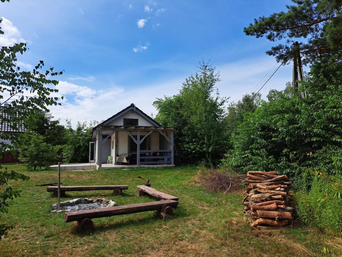 Mazury Domek Caloroczny Pelnik Gm Ostroda Jezioro Las Exteriör bild